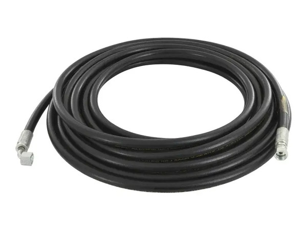 JLG Part # GN49128-51809 | GN-HOSE ASSY,3/8" 90 FEM,STR, EA