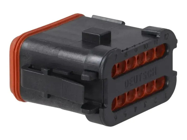 JLG Part # GN119062GT | GN-CONN PLUG 12 WAY END CAP DT, EA