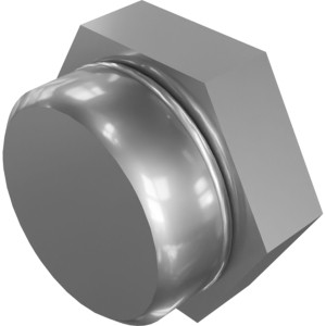 Genie Lift Part # 1282197GT - PLUG,SAE-24,EXTERNAL HEX, EA