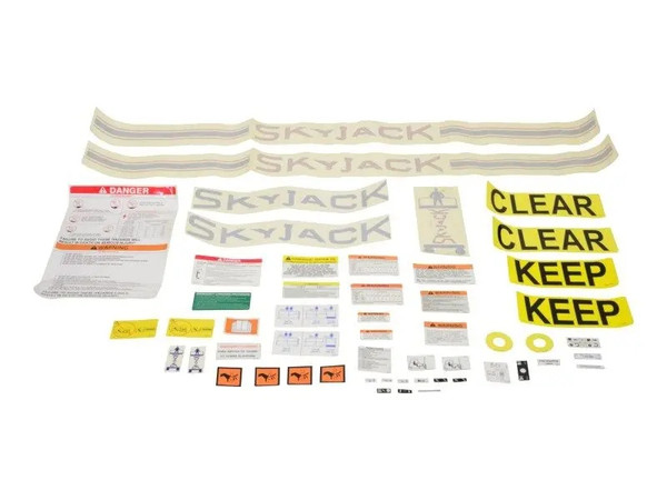 JLG Part # SJ122837 | SJ-DECAL KIT, SJIII COMPACT, EA
