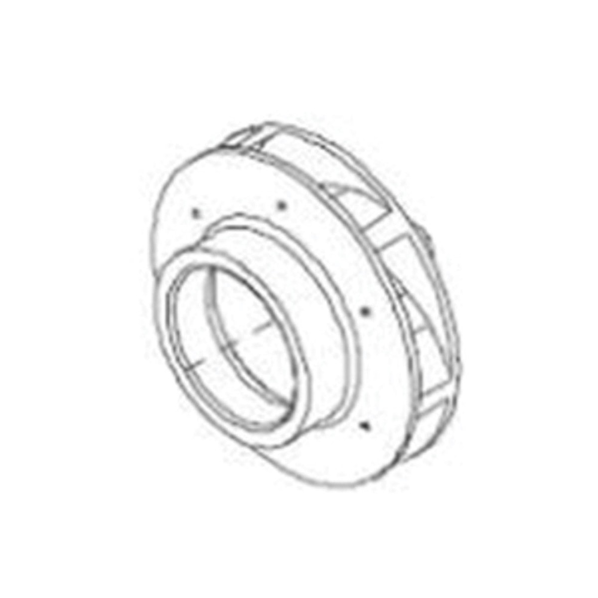 Impeller Assembly | Waterway | 310-4180 (Fits Waterway Pumps)