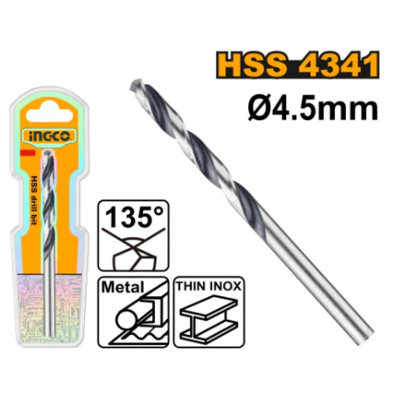 INGCO HSS Drill Bit 4.5mmDBT1200454