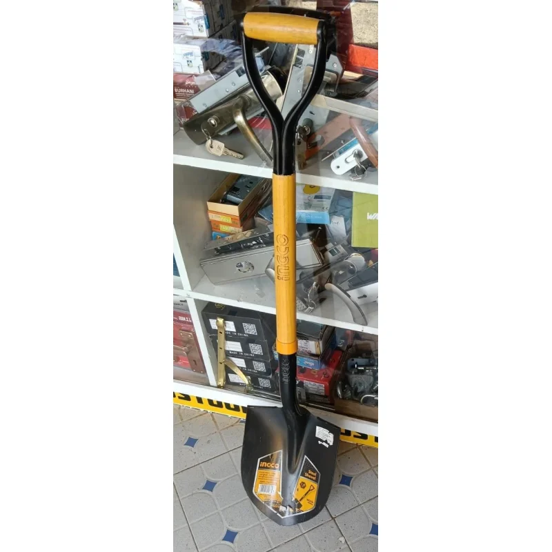 Ingco Shovel Round Complete with Handle