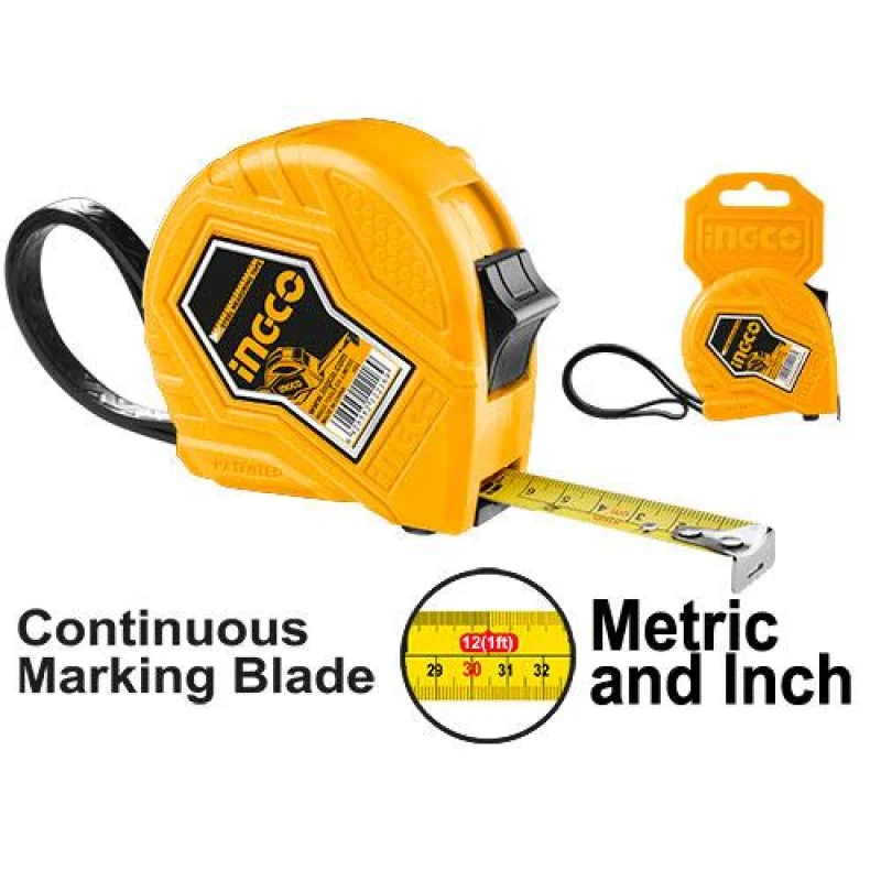 Ingco Steel Measuring Tape 5m