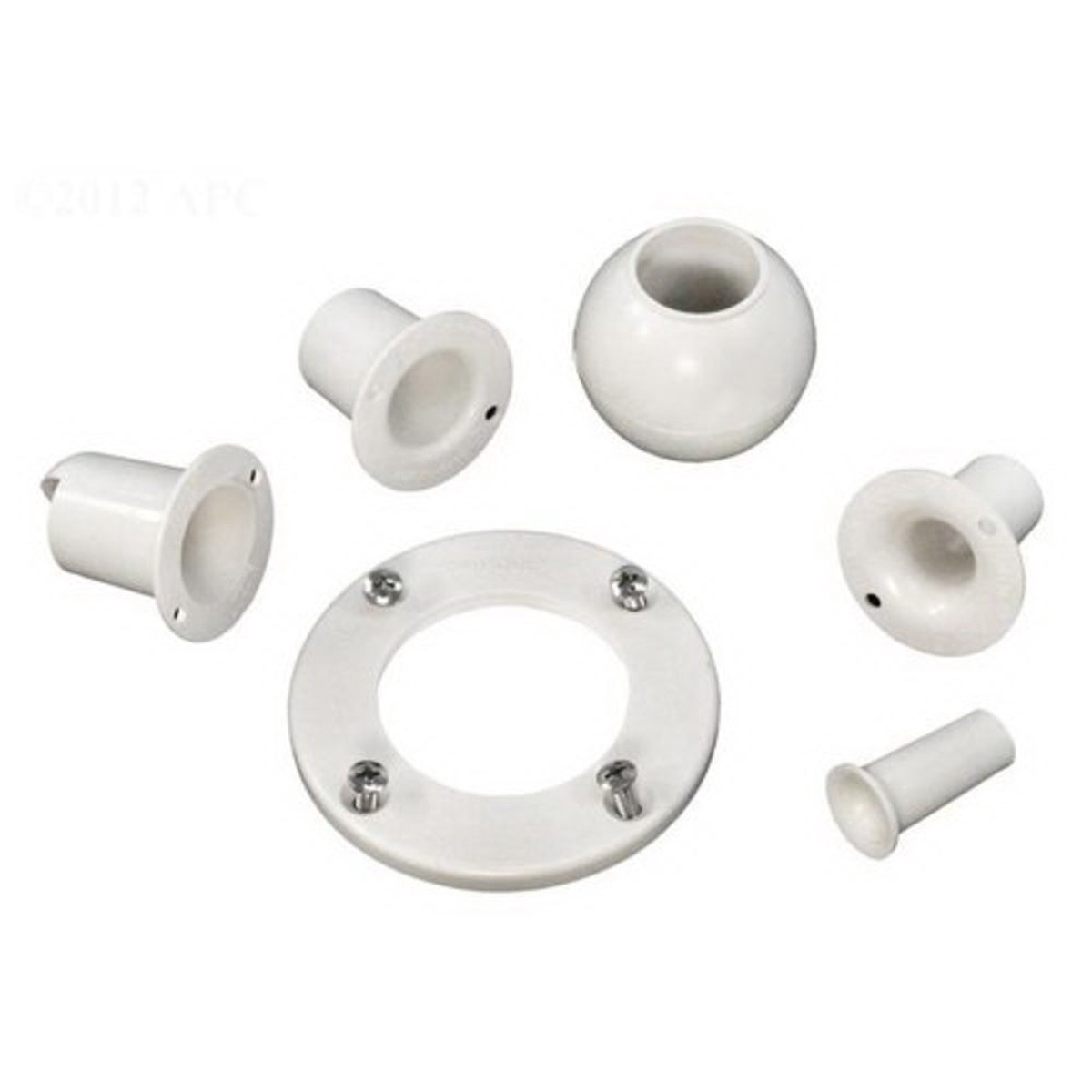 Inlet Eyeball Kit White Finish | Pentair | 08428-0001 | (Compatible with Pool Systems)
