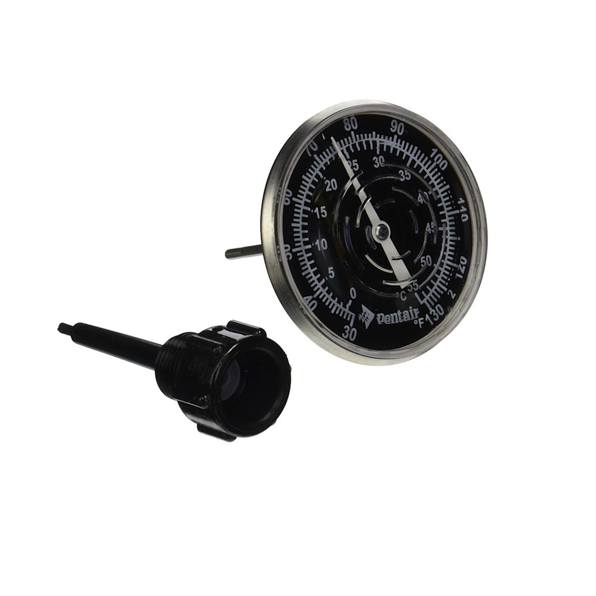 Inline Thermometer | Pentair | SL1DW | (30-130F Nylon Well)