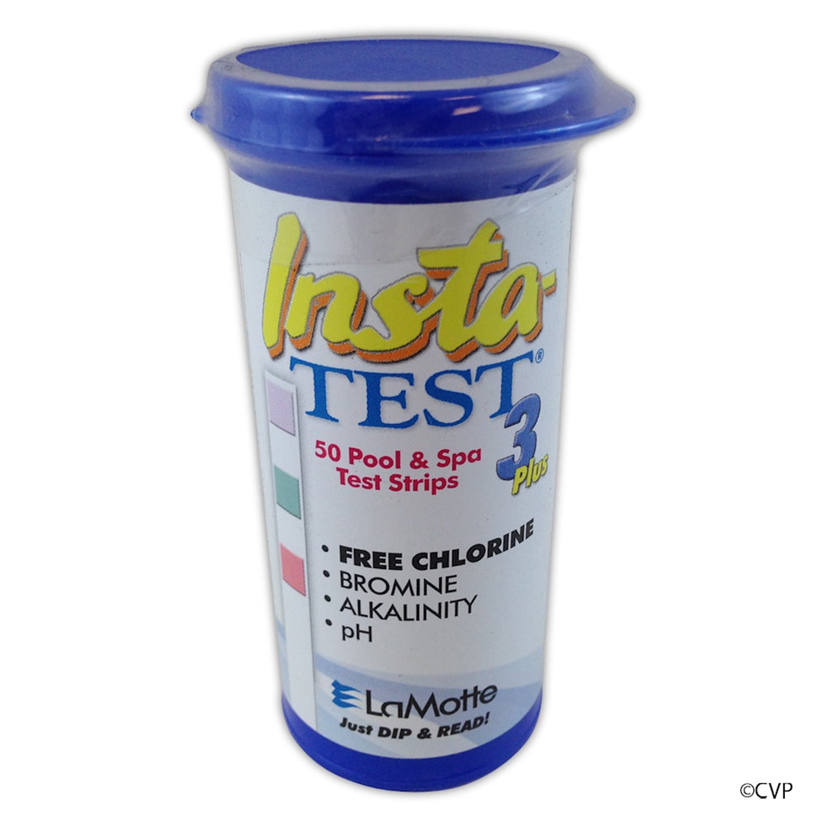 Insta-Test 3 Plus 3-In-1 Strips Heavy Duty For Chemical Balancing | Lamotte | 2976-24-PT | (Pool and Spa Use)