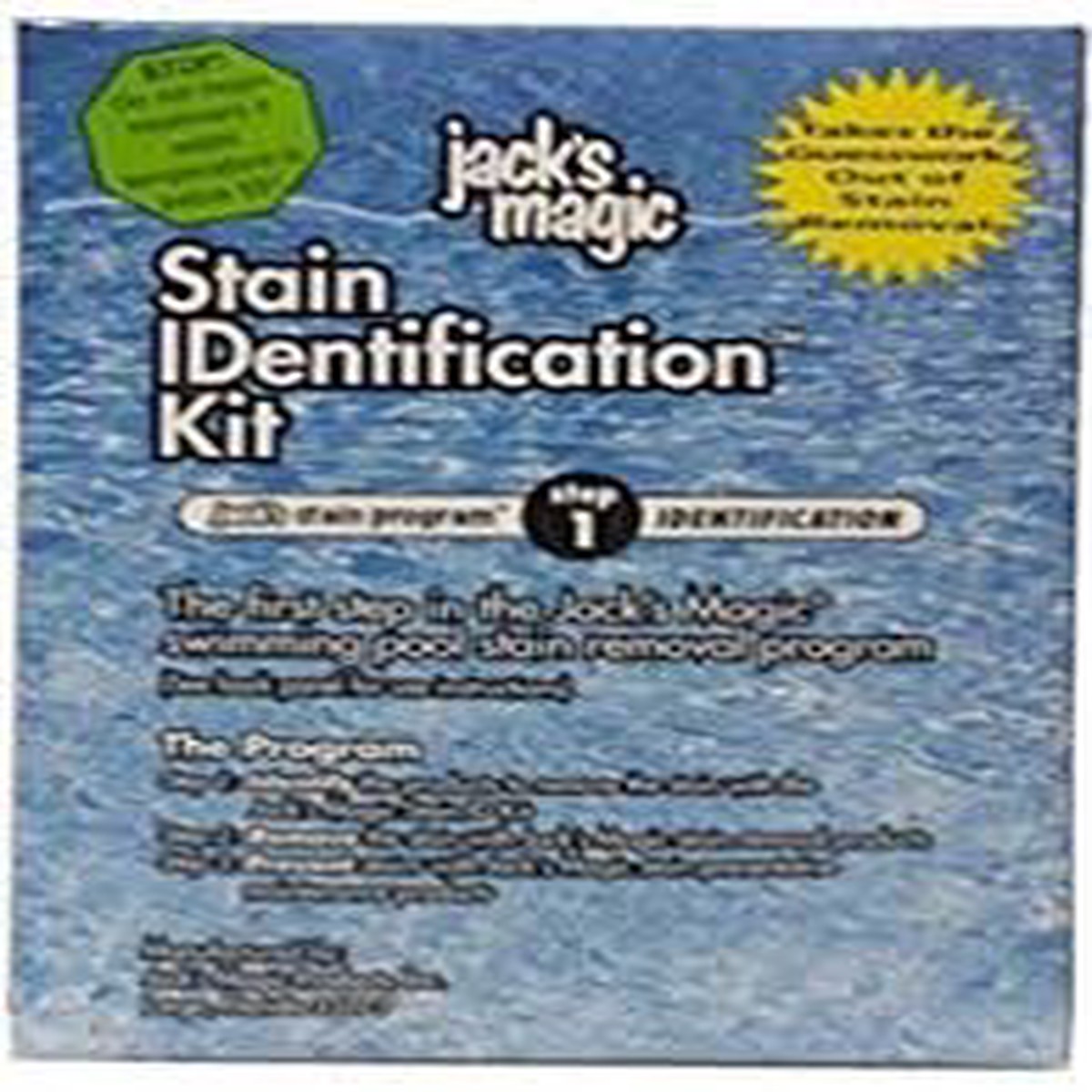 Jack's Magic Stain ID Kit - 4 Pack