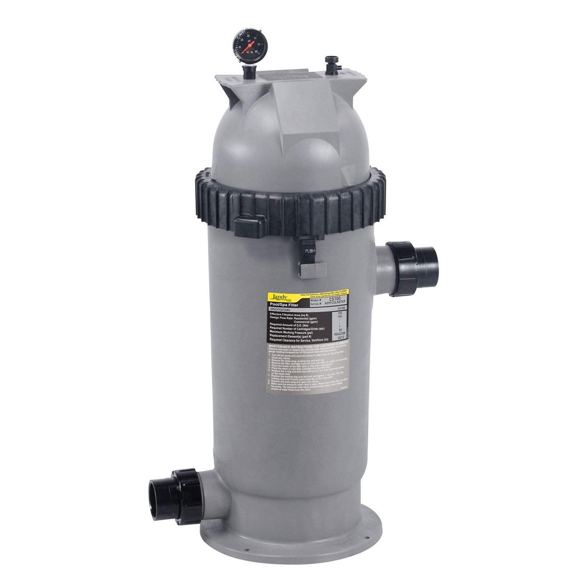 Jandy Single Element Cartridge Filter