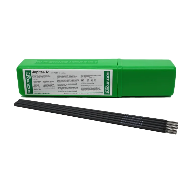 Jupiter AGeneral-Purpose Electrodes, Dirty and Oil-Soaked Cast Iron Repairs