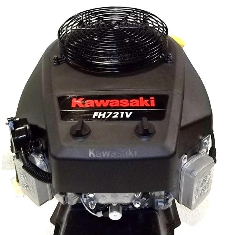 Kawasaki Vertical 25 HP V-Twin OHV Engine ES 13amp 1-1/8″ x 3-5/32″ #FH721V-JS09