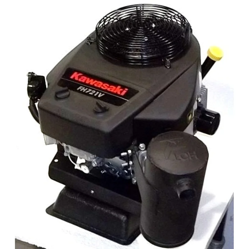 Kawasaki Vertical 25 HP V-Twin OHV Engine ES 13amp 1″ x 3-5/32″ #FH721V-HS13
