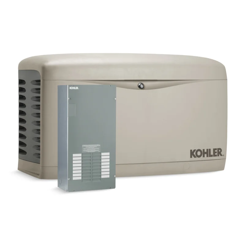 Kohler 14RESAL-200SELS Air-Cooled Standby Generator with 200 Amp Transfer Switch Single Phase, 14,000-Watt