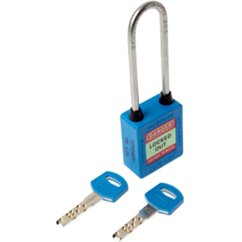 LOTO 3PTP Padlock 40mm Keyed Alike Blue