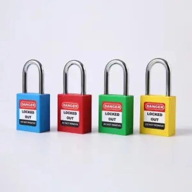 LOTO Steel Shackle Padlock 38mm Blue (1501-LQ38 B)