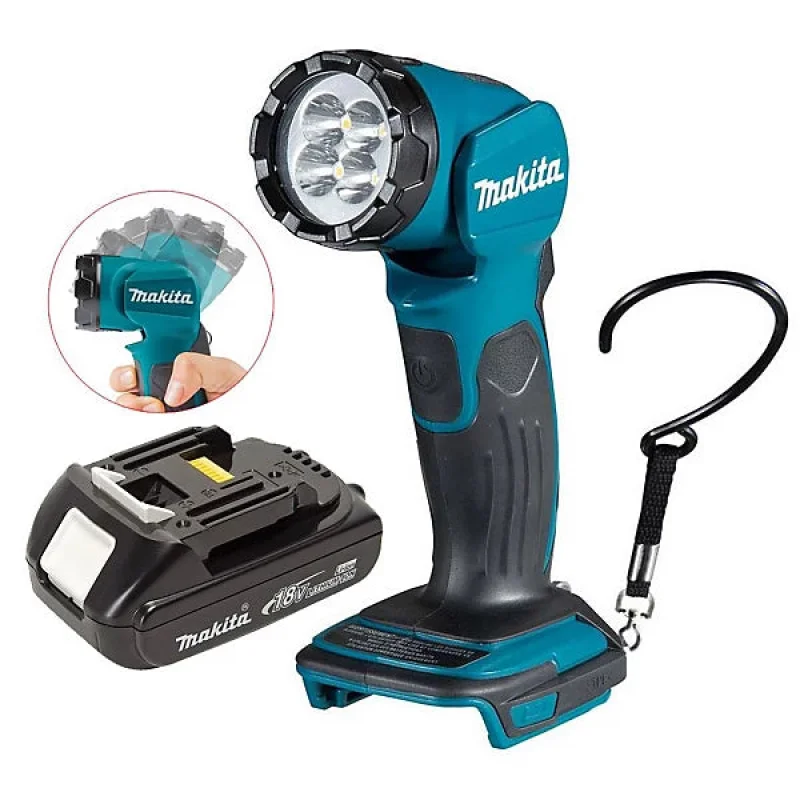 Makita Cordless LED Construction Light DML815 (Complete with Battery & Charger)