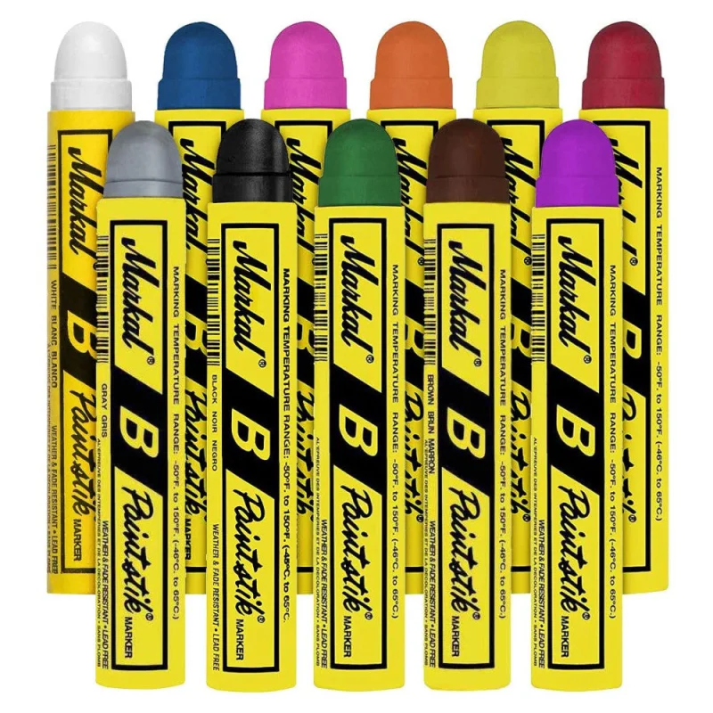Markal B Paintstik Marker White