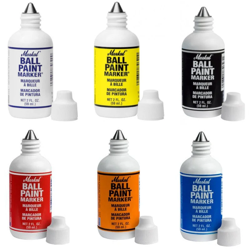 Markal Ball Paint Marker White