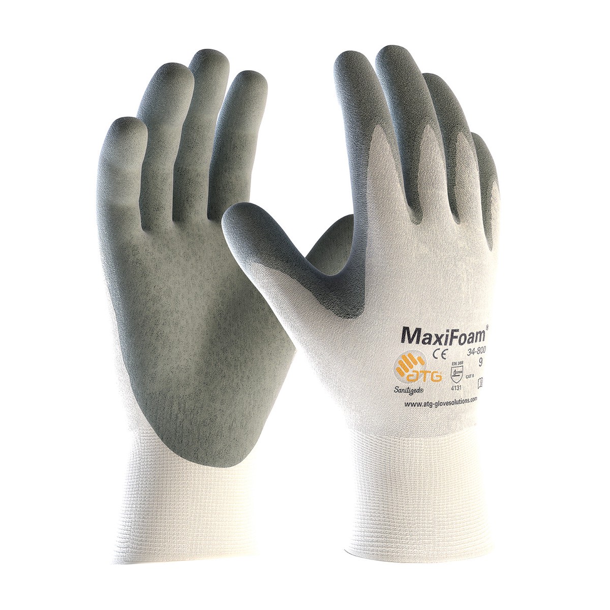 MaxiFoam Premium Seamless Knit Nylon Glove 34-800 (Pack of 12)
