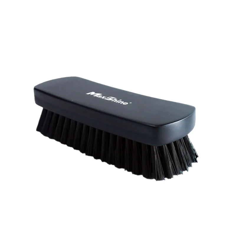 MaxShine Black Textile & Leather Cleaning Brush