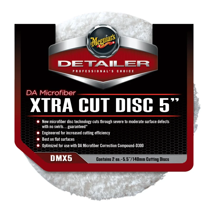 Meguiar’s DA Microfiber Xtra Cut Disc DMX5 2PCK