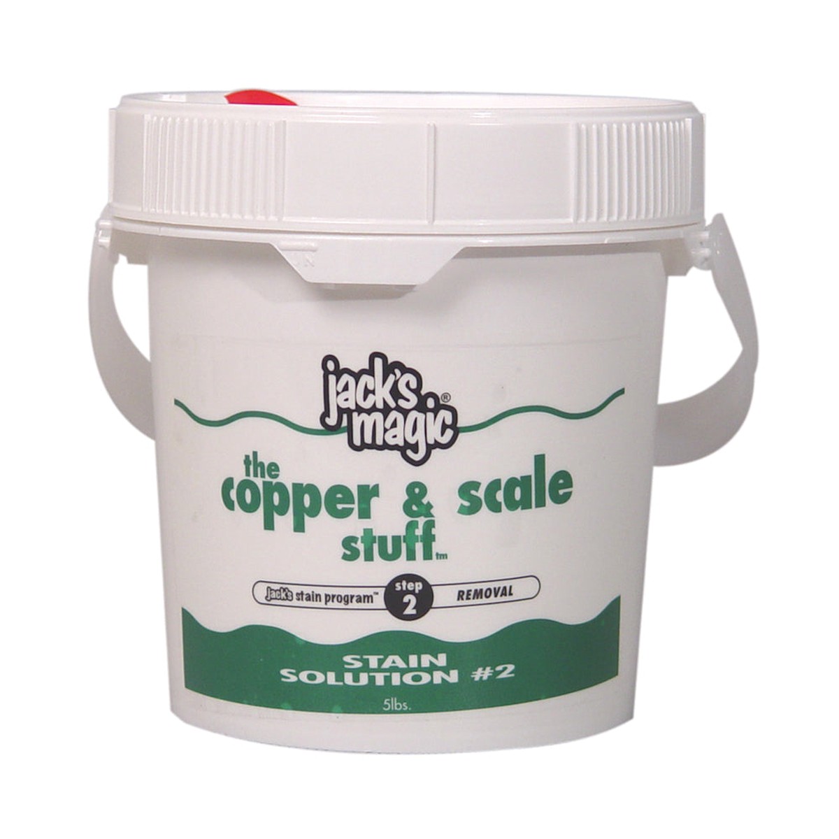 Metal Stain Remover | No 2 | 5 lb Pail | 1 Pack | Jacks Magic
