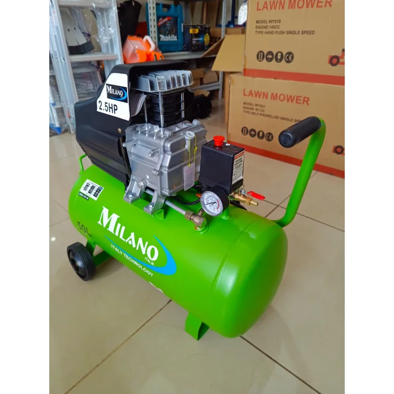 Milano Electric Air Compressor 50L 2.5HP