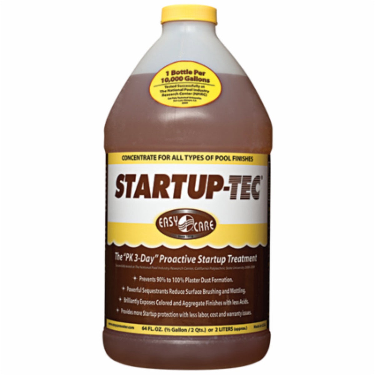 New Pool Start Up Treatment | Fast Acting | 64 Fluid Ounces | 1 Bottle | Startup-Tec