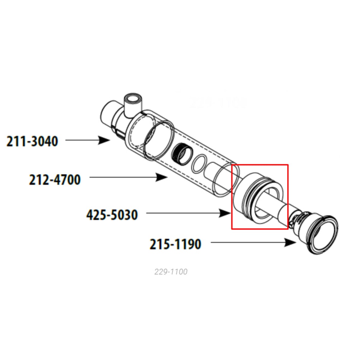 Niche Adapter | Waterway | 425-5030 | Gunite Plaster Pool Compatible | Poly Jet