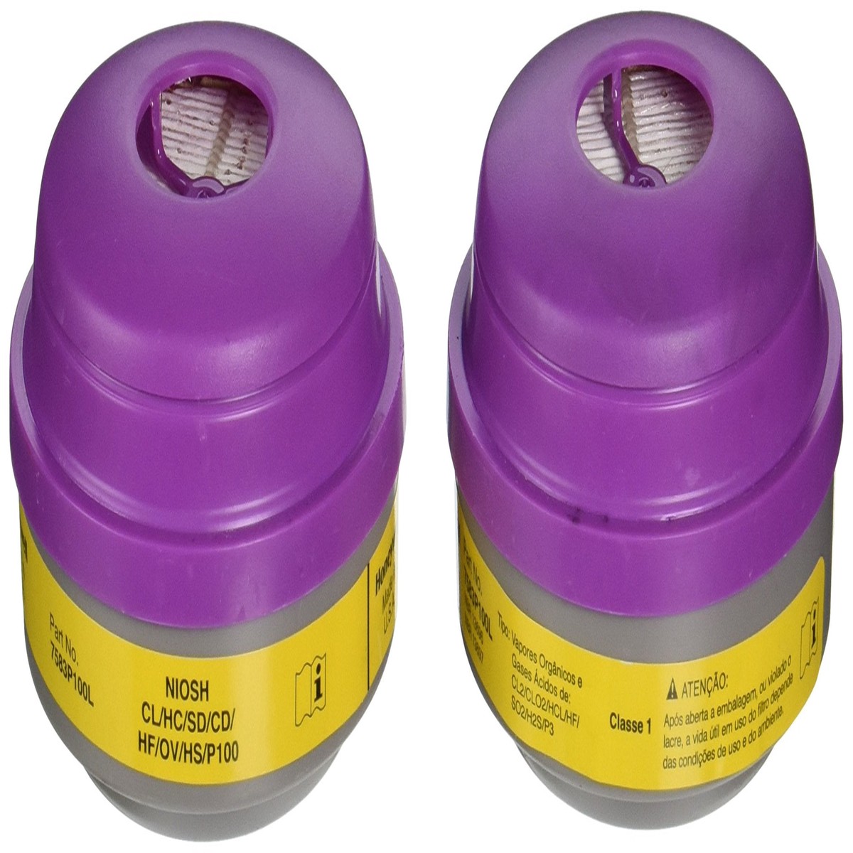North 7583P100 Combination Filter P100/Organic Vapor/Acid Sas