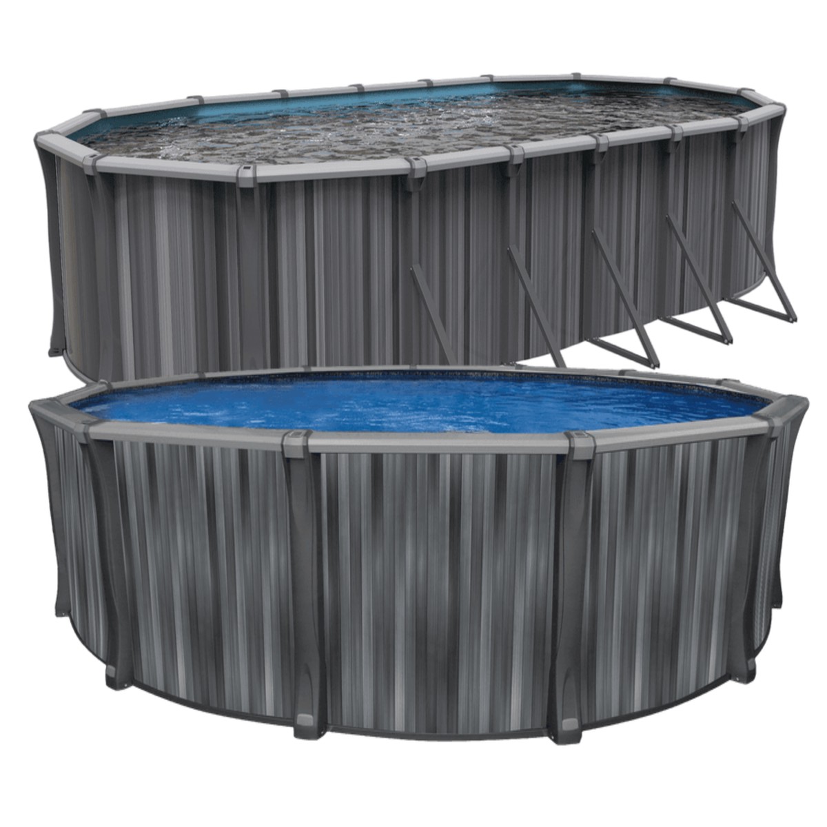 Olympus Family Style Salt Certified Swimming Pool Includes Heavy Duty Pool Liner