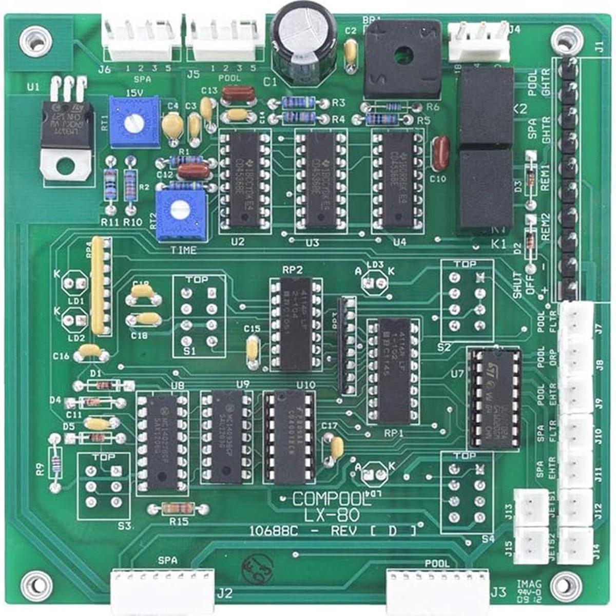 Pentair PCB LX80 | PCLX80