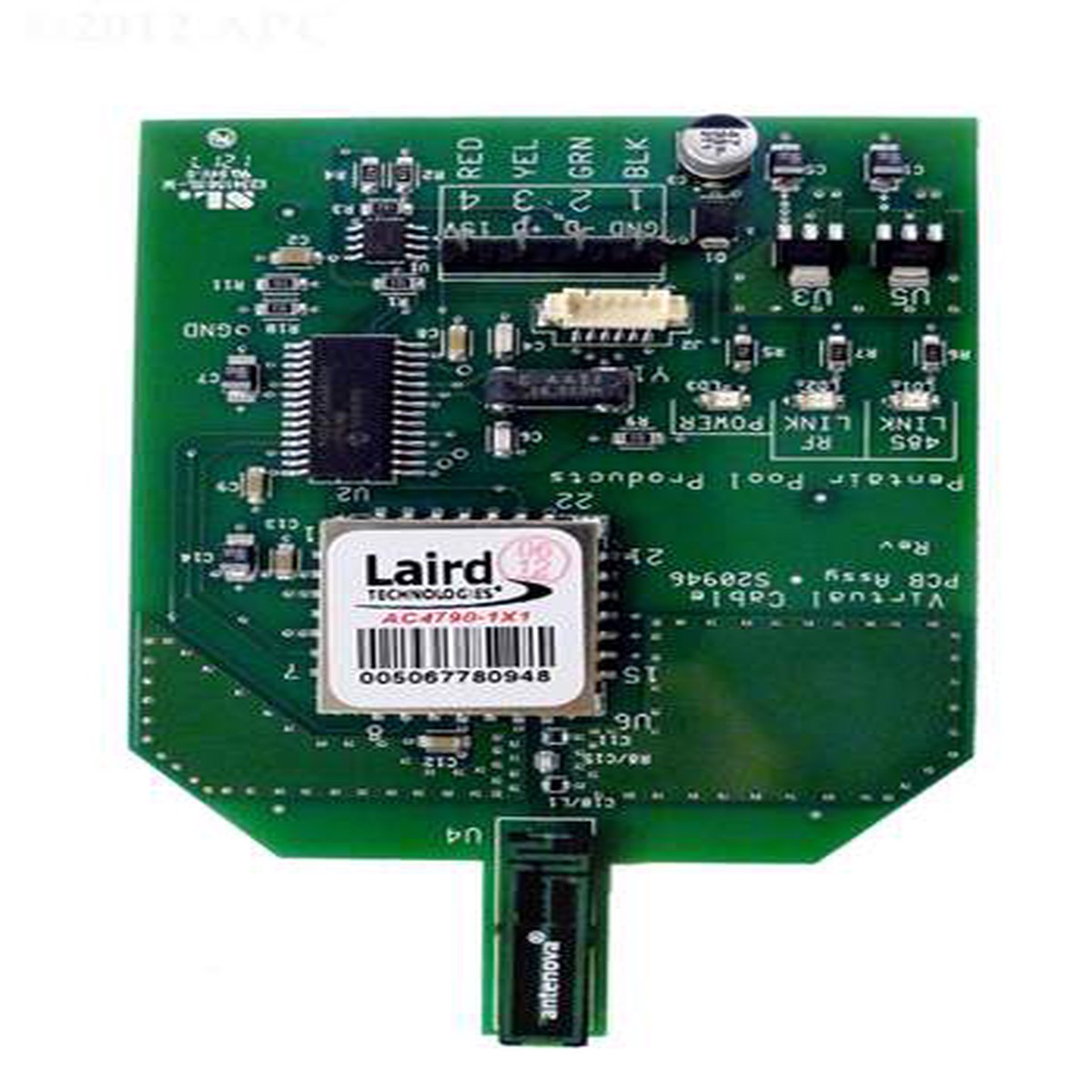 PENTAIR Transceiver Circuit Board with Attached Antenna