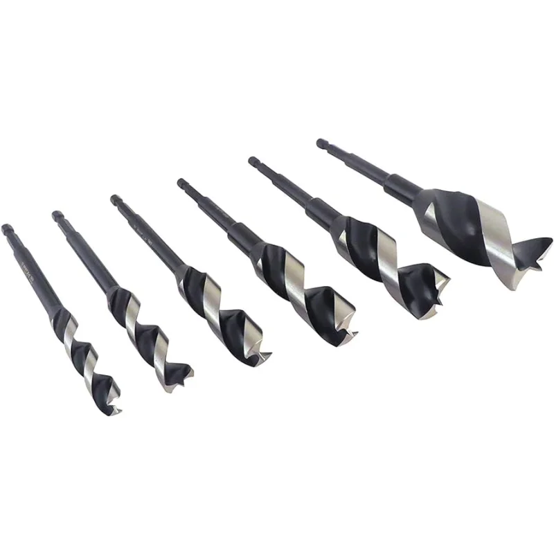 Peron Auger Bit 1/4” – 1” 6pc Set