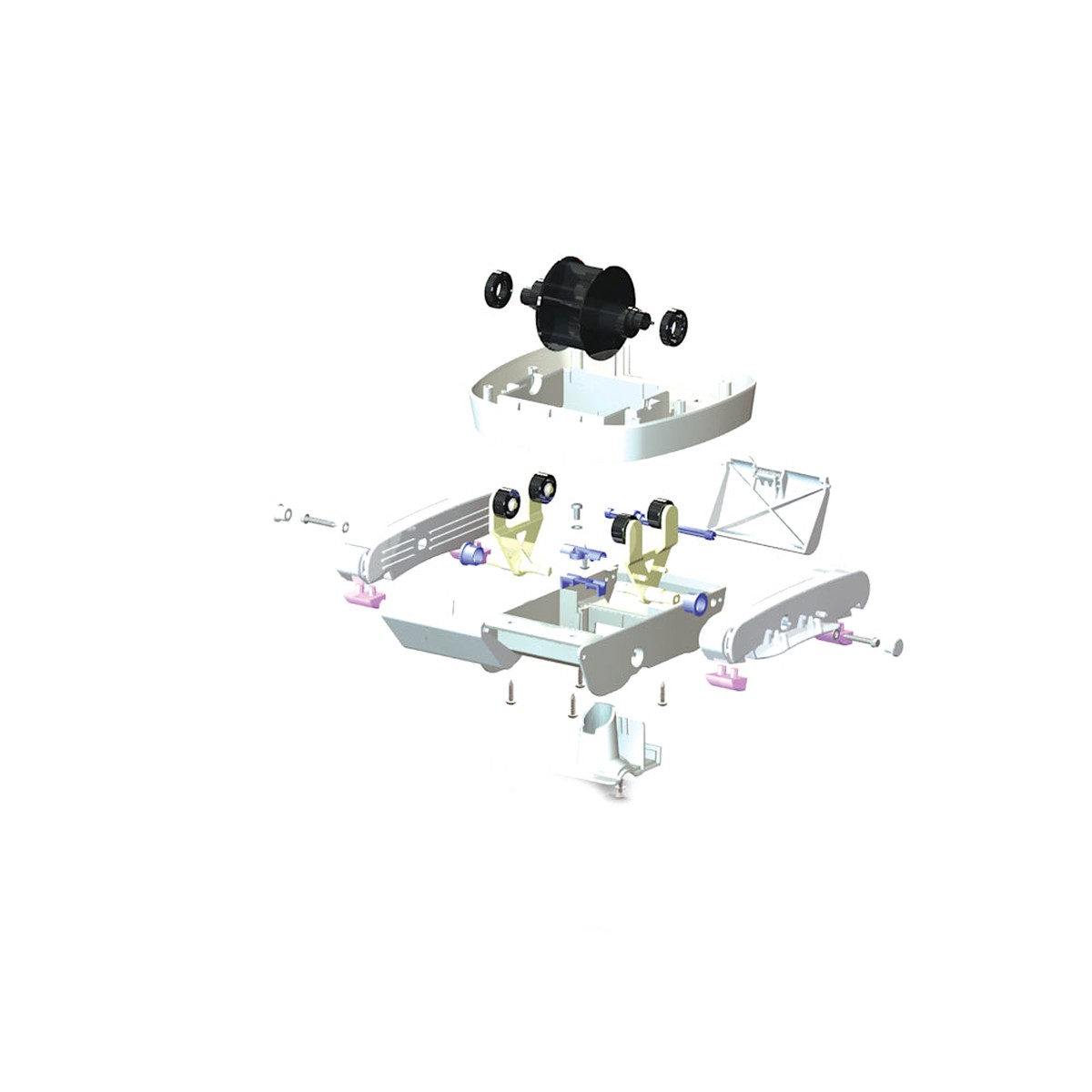 Pod Kit | Starztruck | Axv417Whp | White | Left and Right Pods Included
