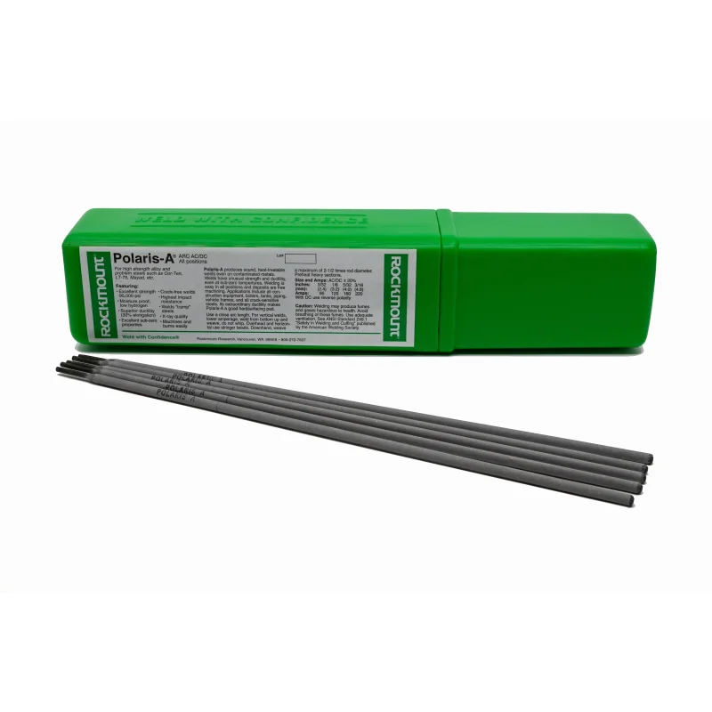 Polaris A Arc Welding RodsHigh-Strength Alloy & Structural Steels (SMAW)