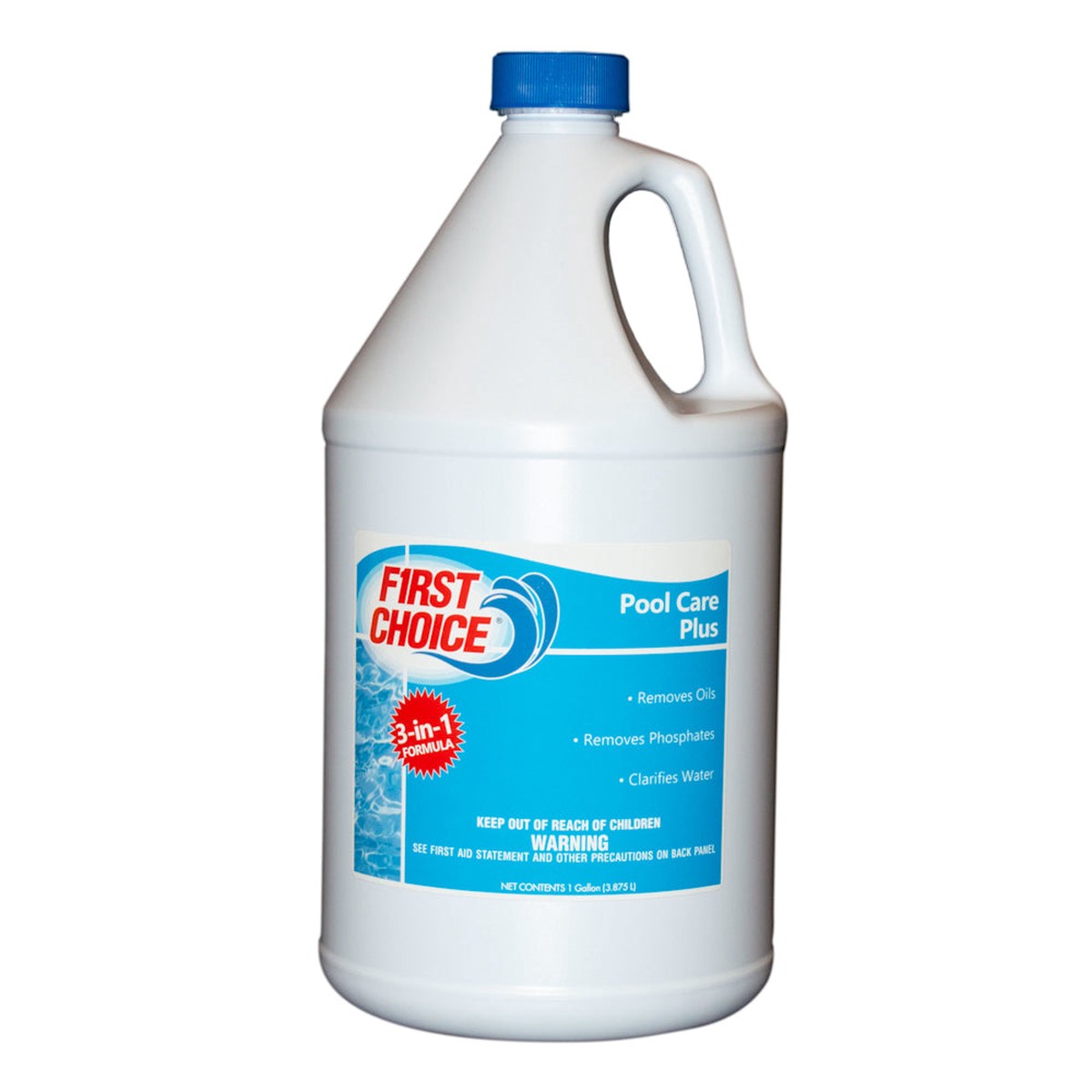 Pool Clarifier | Fast Acting | 1 Gallon Bottle | First Choice Pool Care