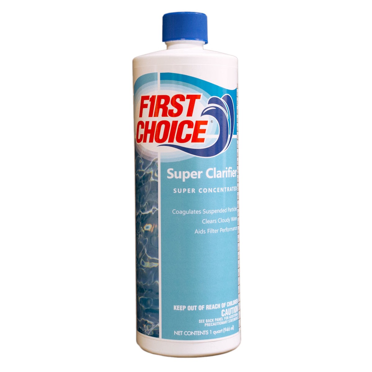Pool Clarifier | Heavy Duty | 32 oz | 1 Bottle | First Choice