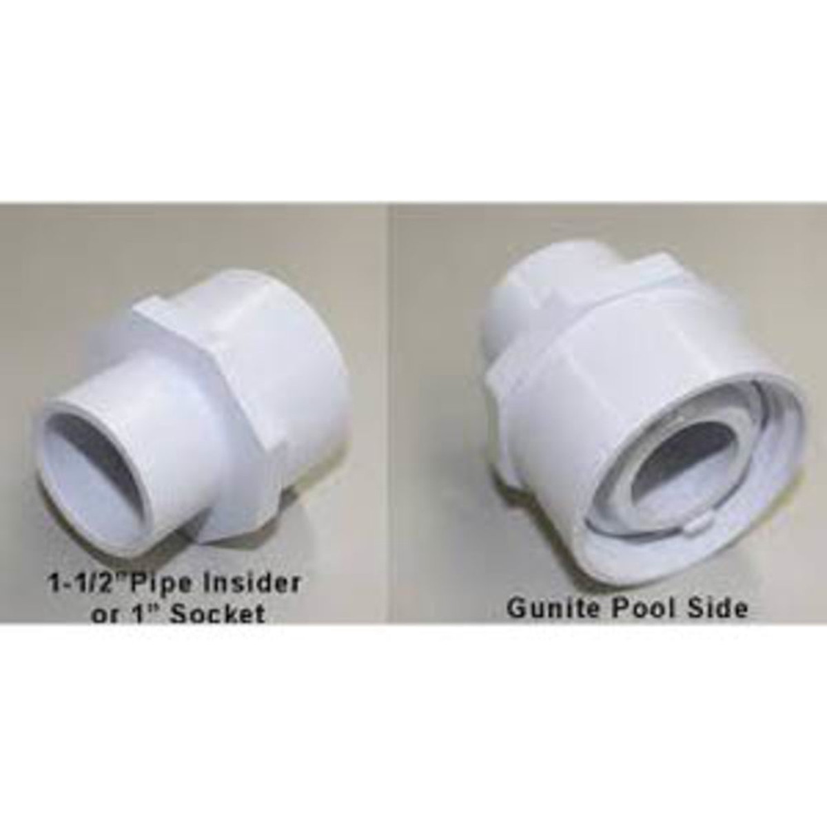 Pool Connector | AquaGuard | 1 Inch PVC Pool Connector | PVC Material | For Standard Pool Pipe Fittings