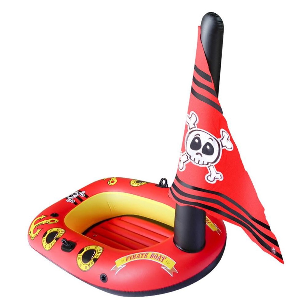 Pool Floats for Kids and Infant Inflatable Water Boat Children's Inflatable Pirate Boat Kids Inflatable Boat Toys Gifts for Swimming Pool