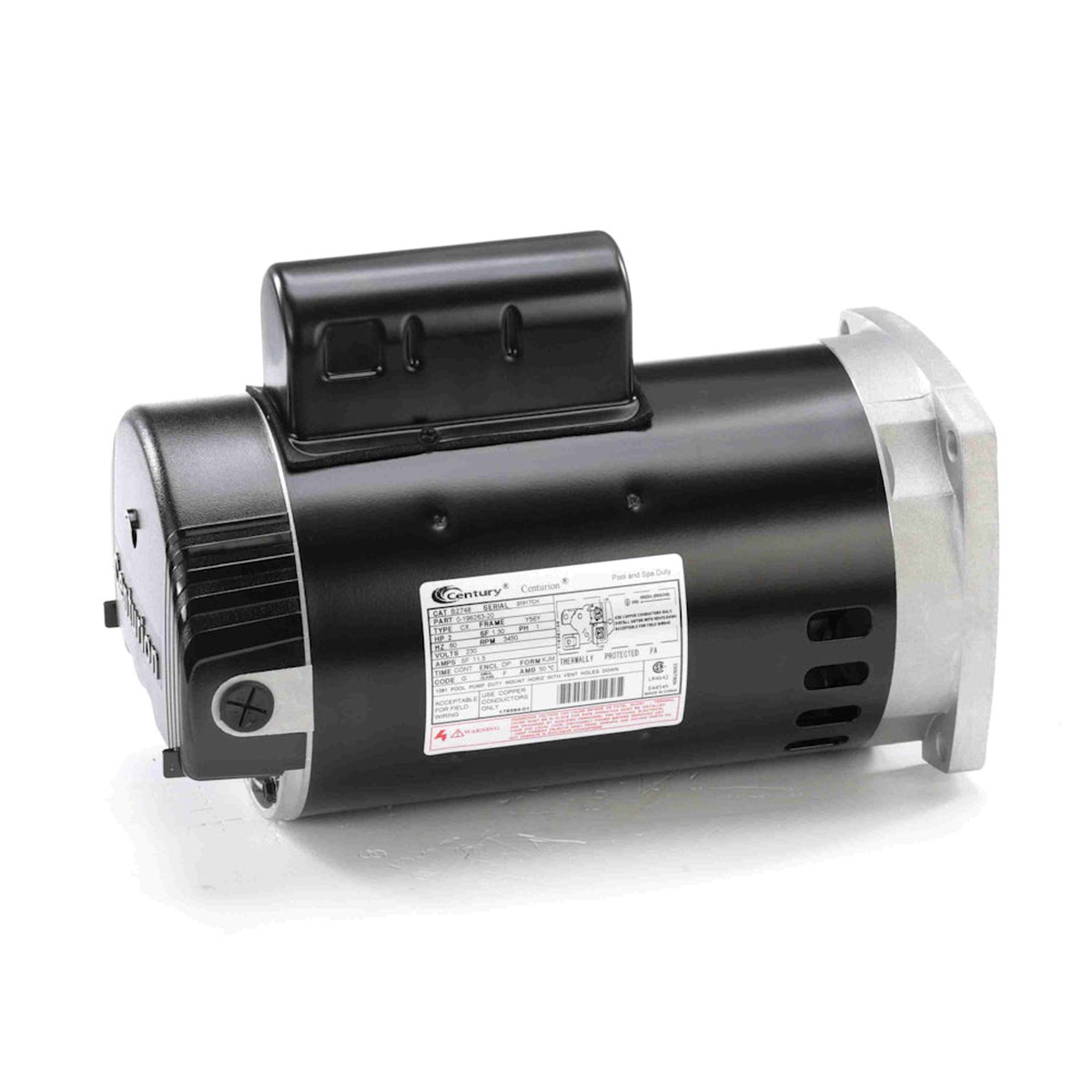 Pool Pump Motor | Century | B2748 | 2 HP | 230V 60Hz Single Phase