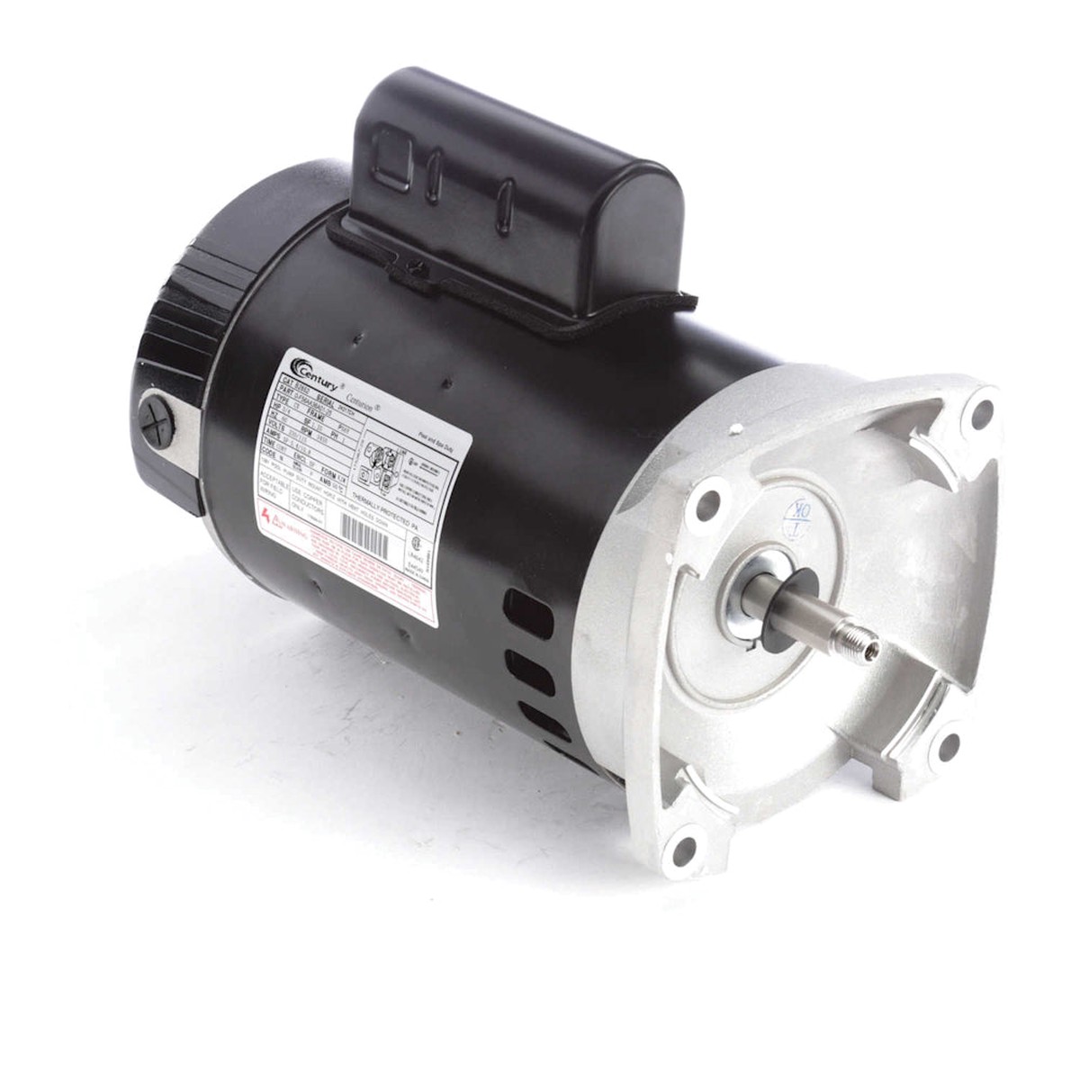 Pool Pump Motor | Century | B2852 | 0.75 HP, 1 Phase, 60 Hz | 56Y Frame 230/115V Heavy Duty