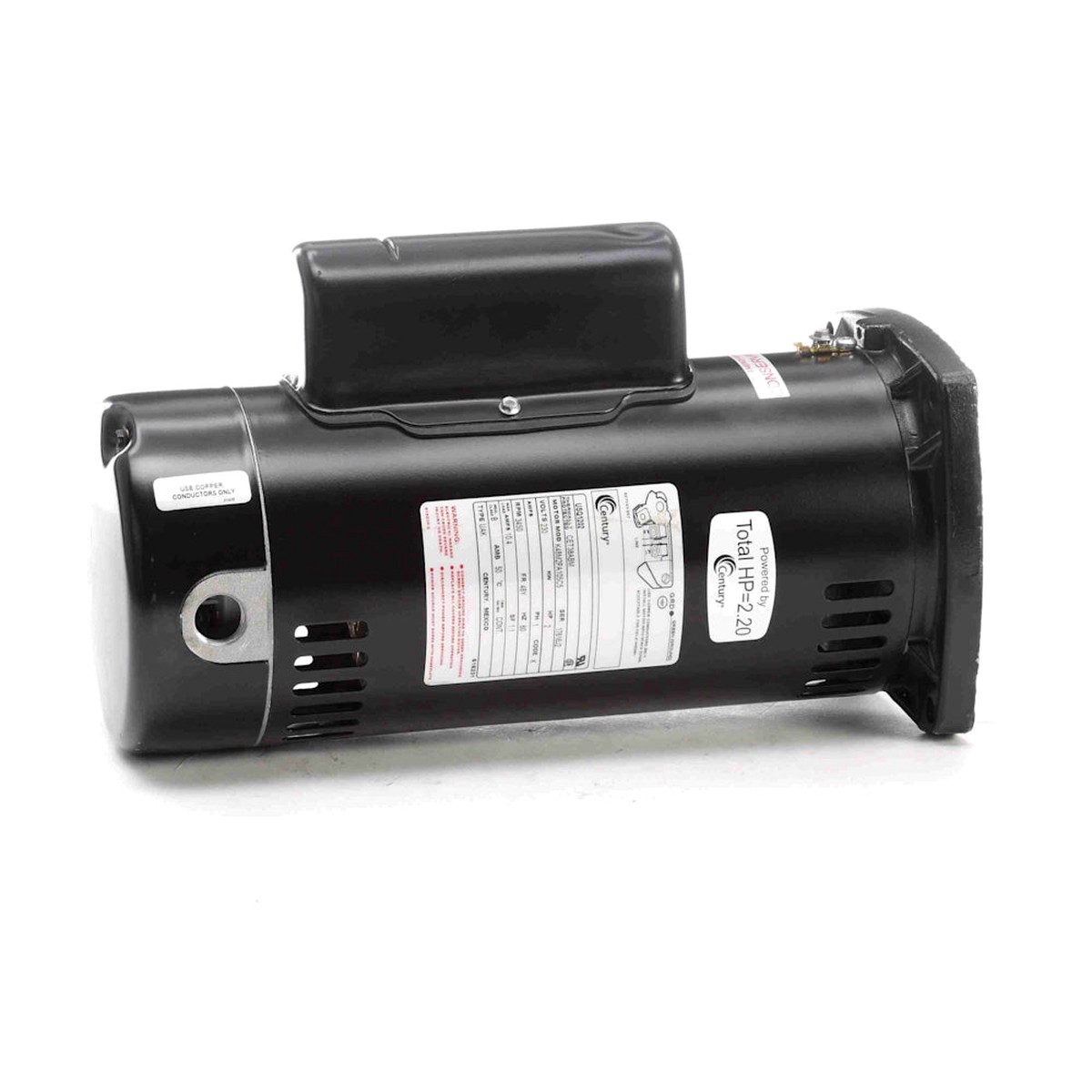 Pool Pump Motor | Century | USQ1202 | 2 HP | Square Flange (48Y Frame)