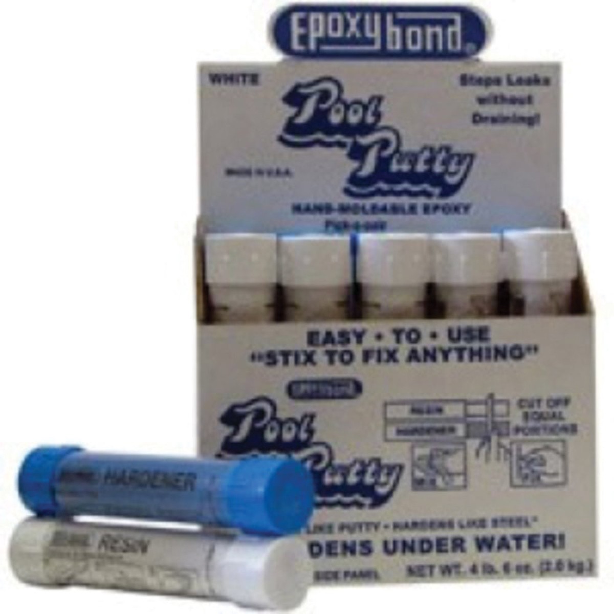 Pool Putty | 2 Part | 14 Ounces | 1 Pack | Atlas Minerals