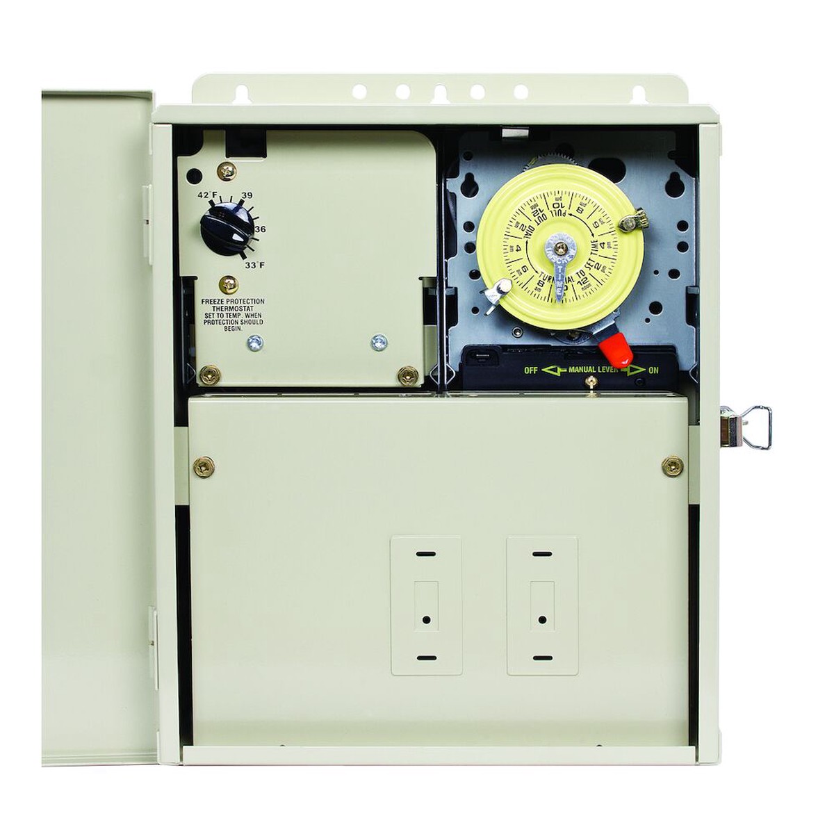 Pool Time Clock | Intermatic | PF1112T | (Replacement Part for T104M 240V Pool Timer)