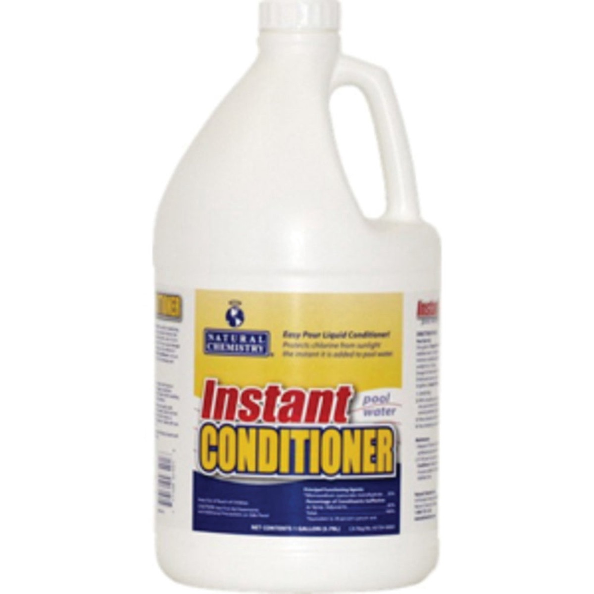 Pool Water Conditioner | Natural Chemistry | Instant Pool Water Conditioner | 1 Gallon | Fast Acting Balancer