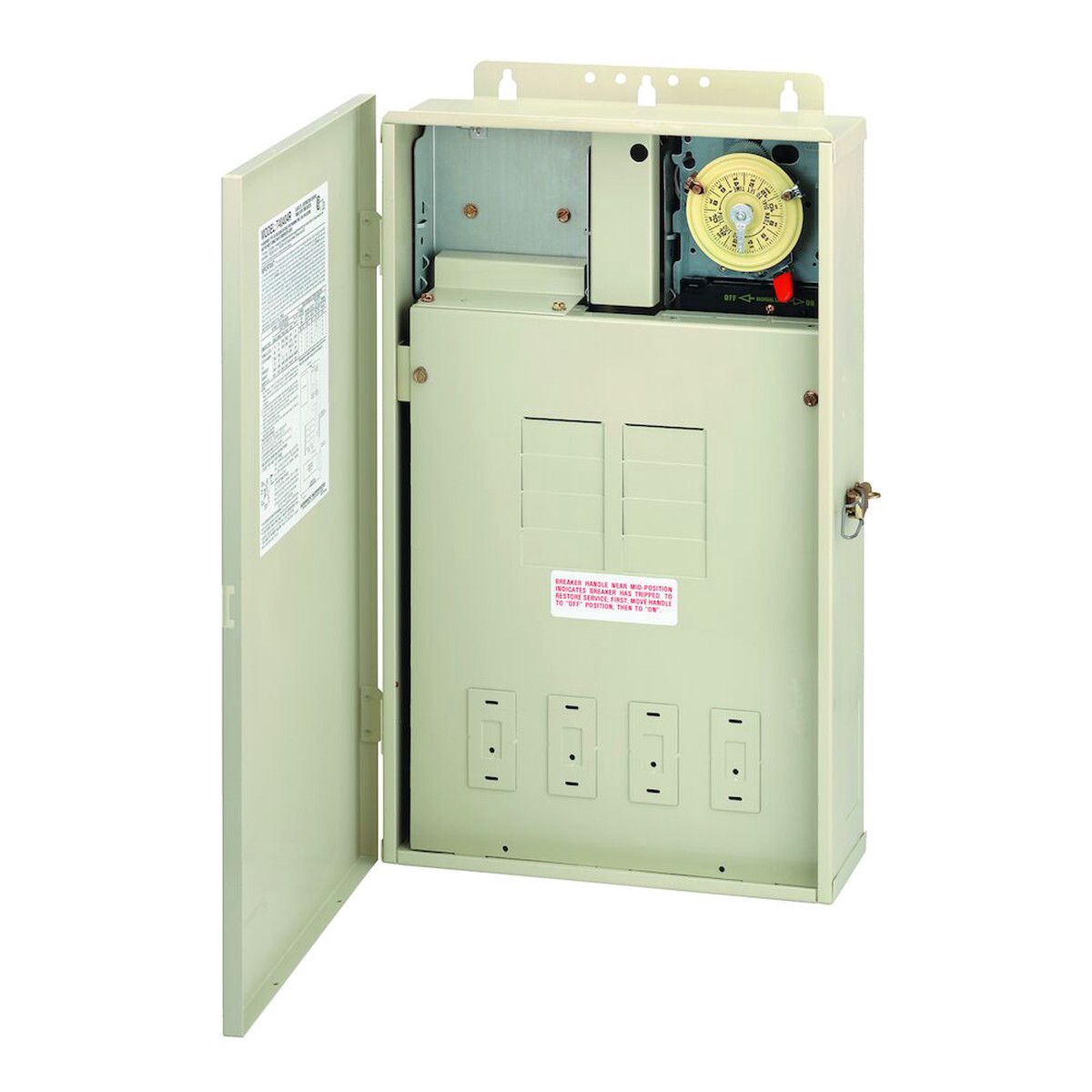 Power Center | Intermatic | Mechanical Timer 125A Heavy Duty Panel | 125 Amp | 220V
