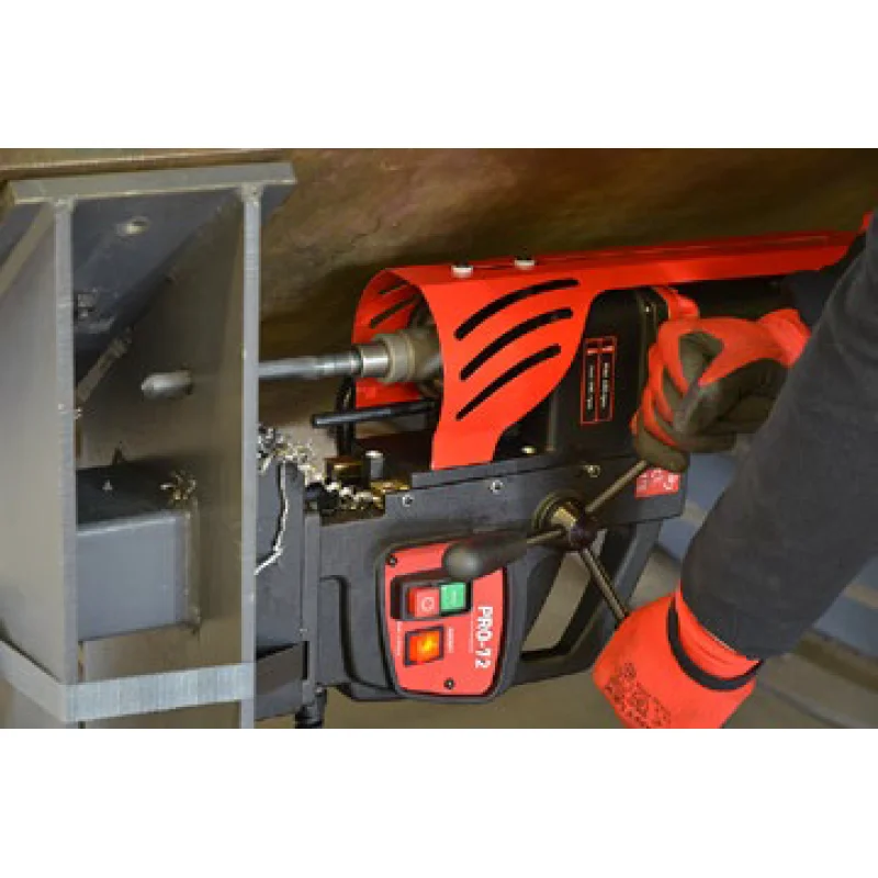 Promotech PRO-72T Track-Mounted Magnetic Drilling Machine