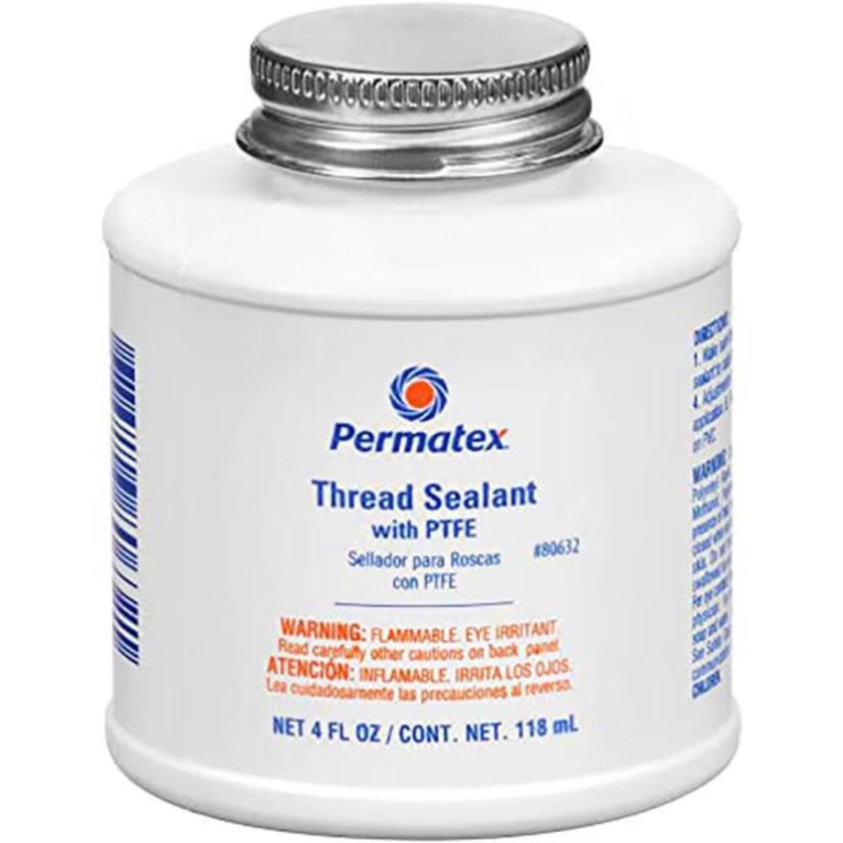 PTFE Thread Sealant | Permatex | 4 Oz Can | PTFE Based | (Pool Plumbing)