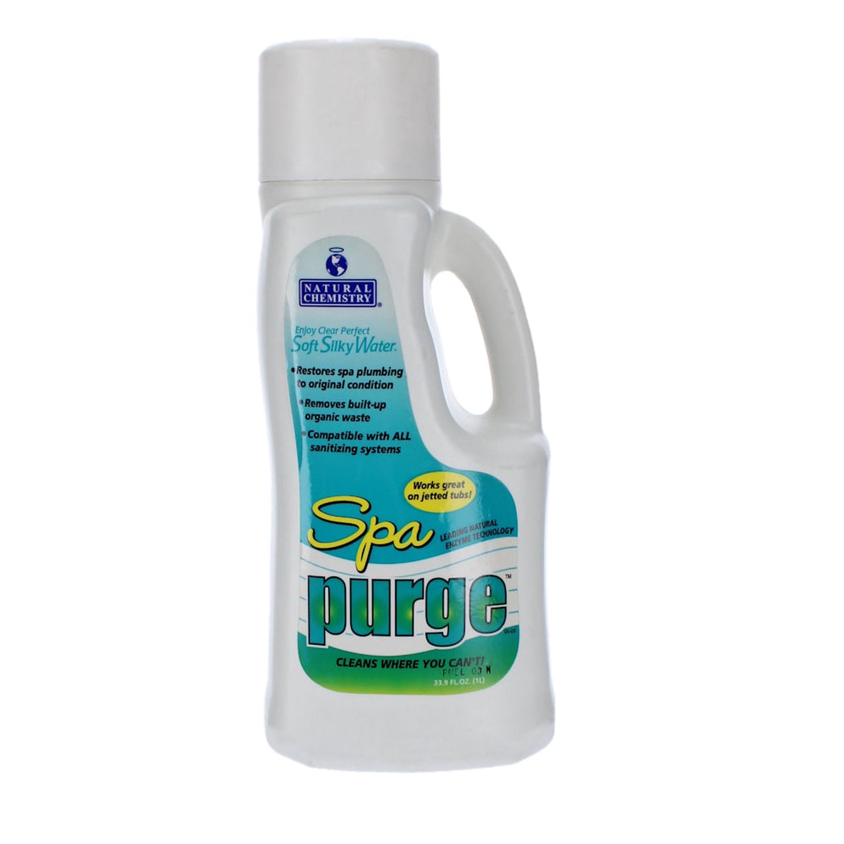 Purge Spa Plumbing Cleaner | Heavy Duty | 1 Liter Bottle | 1 Pack | Natural Chemistry
